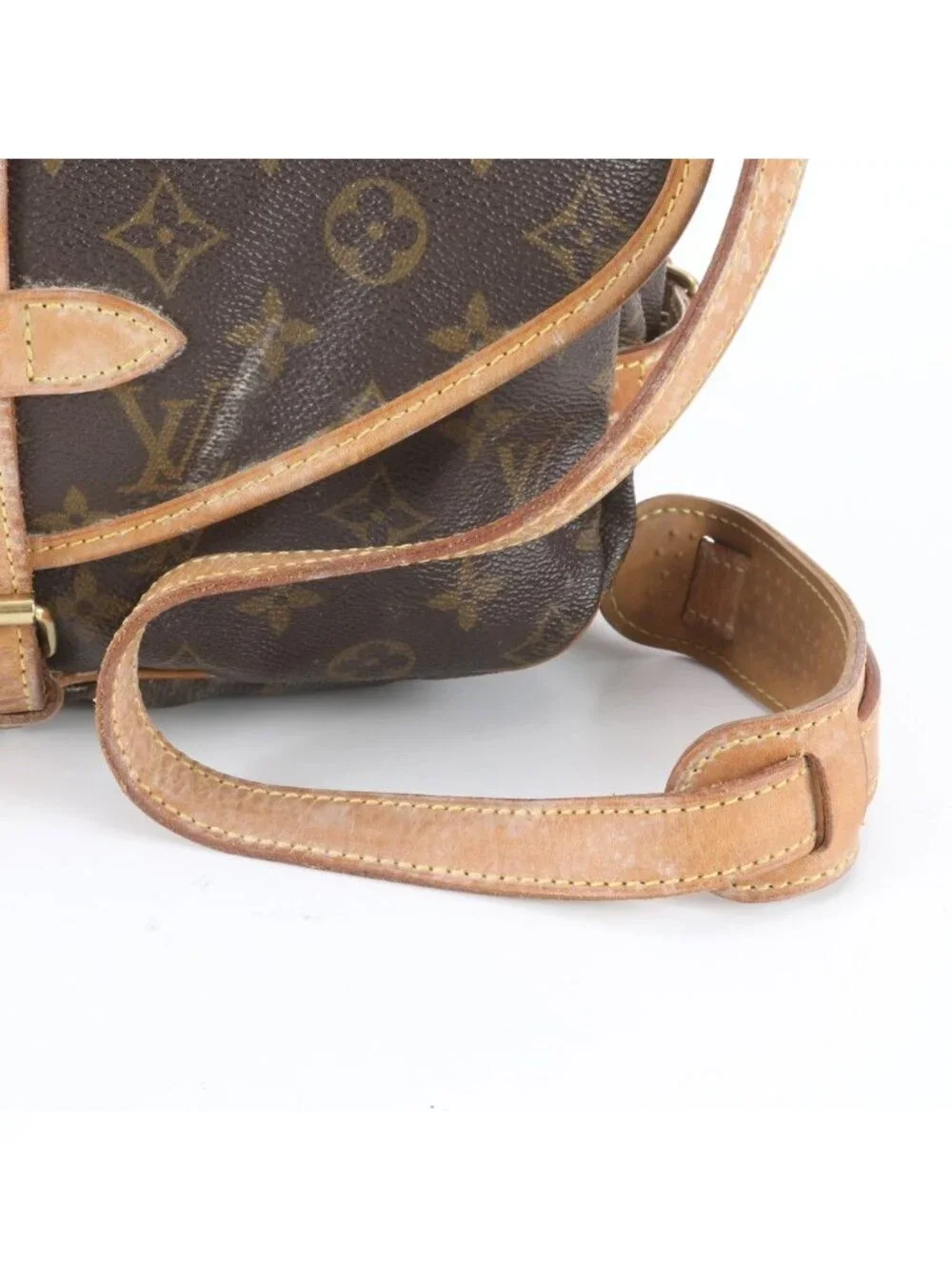 Louis Vuitton Monogram Saumur 30 Leather Shoulder Bag Crossbody